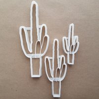 Kaktus Pflanze Wüste Kakteen Form Cookie Cutter Teig Keks Gebäck Fondant Scharfe Schablone Stacheligen Saftig Kaktus Pflanze Wüste Kakteen Form Cookie Cutter Teig Keks Gebäck Fondant Scharfe Schablone Stacheligen Saftig von CutterCraftUK