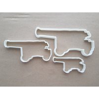 Kanone Artillerie Kampf Form Cookie Cutter Teig Keks Gebäck Fondant Scharfe Schablone Geschichte Piraten Schiff Kugel Kanone Artillerie Kampf Form Cookie Cutter Teig Keks Gebäck Fondant Scharfe Schablone Geschichte Piraten Schiff Kugel von CutterCraftUK