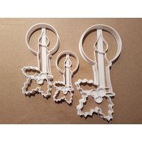 Kerze Holly Krippe Form Cookie Cutter Teig Keks Gebäck Fondant Stempel Schablone Scharfe Xmas Weihnachten Kerze Holly Krippe Form Cookie Cutter Teig Keks Gebäck Fondant Stempel Schablone Scharfe Xmas Weihnachten von CutterCraftUK