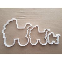 Kinderwagen Schieben Stuhl Form Cookie Cutter Teig Keks Fondant Scharfe Schablone Babyparty Taufe von CutterCraftUK