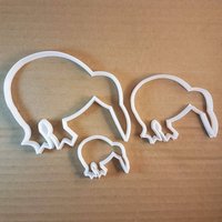Kiwi Flugunfähige Vogel Baby Emu Cookie Cutter Tier Keks Gebäck Fondant Scharfe Schablone von CutterCraftUK