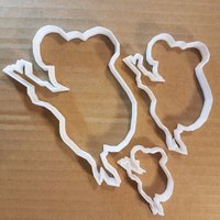 Koalabär Baum Klettern Form Cookie Cutter Tier Keks Gebäck Fondant Scharfe Schablone Beuteltier Australien Australian von CutterCraftUK