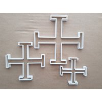 Kreuz Von Jerusalem Symbol Form Cookie Cutter Teig Keks Gebäck Fondant Scharfe Schablone Religiösen Spirituelle Kreuz Von Jerusalem Symbol Form Cookie Cutter Teig Keks Gebäck Fondant Scharfe Schablone Religiösen Spirituelle von CutterCraftUK