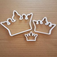 Krone König Royal Monarch Form Cookie Cutter Teig Keks Gebäck Fondant Scharfe Schablone Königin Tiara Prinzessin Juwel Edelsteine Krone König Royal Monarch Form Cookie Cutter Teig Keks Gebäck Fondant Scharfe Schablone Königin Tiara Prinzessin Juwel Edelsteine von CutterCraftUK