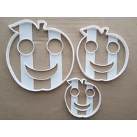 Lächeln Sie Apple Obst Spaß Form Cookie Cutter Teig Keks Gebäck Fondant Scharfe Schablone Glücklich Essen Gesicht Lächeln Sie Apple Obst Spaß Form Cookie Cutter Teig Keks Gebäck Fondant Scharfe Schablone Glücklich Essen Gesicht von CutterCraftUK