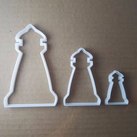Leuchtturm Marine Küste Form Cookie Cutter Strand Keks Gebäck Fondant Scharfe Schablone Teig Gebäude Am Meer Ozean von CutterCraftUK