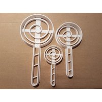 Lolly Pop Candy Weihnachten Süße Form Cookie Cutter Teig Keks Fondant Stempel Schablone Scharfe Geburtstag Messegelände Essen Halloween von CutterCraftUK