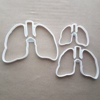Lunge Menschlichen Körper Teil Form Cookie Cutter Teig Keks Gebäck Fondant Scharfe Schablone Anatomie Medizin Organ Lunge Menschlichen Körper Teil Form Cookie Cutter Teig Keks Gebäck Fondant Scharfe Schablone Anatomie Medizin Organ von CutterCraftUK