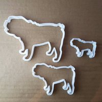 Mops Hund Hündchen Haustier Welpen Form Cookie Cutter Tier Keks Gebäck Fondant Scharfe Säugetier Schablone Mops Hund Hündchen Haustier Welpen Form Cookie Cutter Tier Keks Gebäck Fondant Scharfe Säugetier Schablone von CutterCraftUK