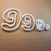 Neun 9 Zahlen Ziffern Form Keksschneider Teig Keks Gebäck Fondant Scharfe Schablone Geburtstag Neun 9 Zahlen Ziffern Form Keksschneider Teig Keks Gebäck Fondant Scharfe Schablone Geburtstag von CutterCraftUK