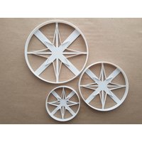 Nordstern Krippe Weihnachten Form Cookie Cutter Teig Keks Fondant Scharfe Schablone Xmas Bethlehem von CutterCraftUK