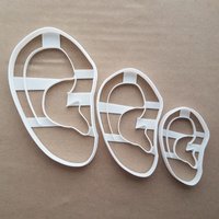 Ohr Körper Teil Menschlichen Form Cookie Cutter Teig Keks Gebäck Fondant Scharfe Schablone Medical Ohr Körper Teil Menschlichen Form Cookie Cutter Teig Keks Gebäck Fondant Scharfe Schablone Medical von CutterCraftUK
