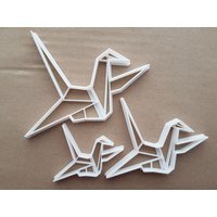 Origami Kranich Papier Falten Form Cookie Cutter Teig Keks Gebäck Fondant Scharfe Schablone Vogel Tier Japanisch Japan Schwan Origami Kranich Papier Falten Form Cookie Cutter Teig Keks Gebäck Fondant Scharfe Schablone Vogel Tier Japanisch Japan Schwan von CutterCraftUK