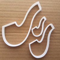 Pfeife Rauch Schale Tabak Form Cookie Cutter Teig Keks Gebäck Fondant Scharfe Schablone Opa von CutterCraftUK