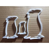 Pinguin King Royal Vogel Form Cookie Cutter Tier Keks Gebäck Fondant Scharfe Schablone Eis Winter von CutterCraftUK