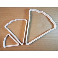 Pizza Slice Zum Mitnehmen Form Cookie Cutter Essen Teig Keks Gebäck Fondant Scharfe Schablone Torte Mitnehmen Segment Italien Italienisch von CutterCraftUK