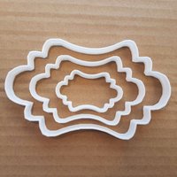 Plaque Spiegelfläche Platte Form Cookie Cutter Teig Keks Gebäck Schablone Scharfe Name Rahmen Award Preis Fondant Plaque Spiegelfläche Platte Form Cookie Cutter Teig Keks Gebäck Schablone Scharfe Name Rahmen Award Preis Fondant von CutterCraftUK