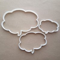 Rede Blase Gehirn Form Cookie Cutter Teig Keks Gebäck Fondant Scharfe Schablone Dachte Comic Schreiben Rede Blase Gehirn Form Cookie Cutter Teig Keks Gebäck Fondant Scharfe Schablone Dachte Comic Schreiben von CutterCraftUK