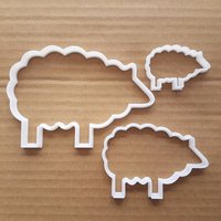 Schafe Lamm Bauernhof Ewe Wolle Form Cookie Cutter Teig Keks Gebäck Fondant Scharfe Schablone Tier Ram Ziege Schafe Lamm Bauernhof Ewe Wolle Form Cookie Cutter Teig Keks Gebäck Fondant Scharfe Schablone Tier Ram Ziege von CutterCraftUK