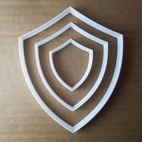 Schild Arme Plaque Rüstung Form Cookie Cutter Teig Keks Gebäck Fondant Scharfe Schablone Mantel Mittelalterlichen Ritter von CutterCraftUK