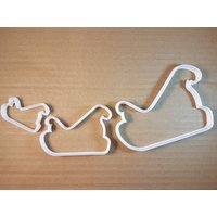 Schlitten Weihnachten Form Cookie Cutter Xmas Keks Fondant Scharfen Teig Schablone Fahrzeug von CutterCraftUK