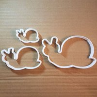 Schnecke Insekt Land Form Cookie Cutter Tier Keks Gebäck Fondant Scharfe Bug Schablone Shell Garten von CutterCraftUK
