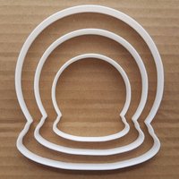 Schnee Globus Wasser Xmas Form Cookie Cutter Teig Keks Gebäck Fondant Scharfen Weihnachtsspielzeug Schablone von CutterCraftUK