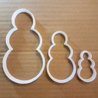 Schnee Winter Weihnachten Form Cookie Cutter Xmas Keks Gebäck Fondant Scharfe Schneemann Teig Schablone Frost Eismann von CutterCraftUK