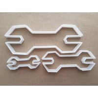 Schraubenschlüssel Diy Form Cookie Cutter Teig Keks Gebäck Fondant Scharfe Schablone Klempner Builder Bauen Fix von CutterCraftUK