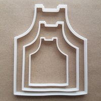 Schürze Kalender Koch Küche Form Cookie Cutter Teig Keks Gebäck Fondant Scharfe Schablone Mama Restaurant Uniform Essen von CutterCraftUK