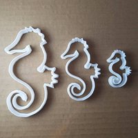 Seepferdchen Kreatur Fisch Tier Cookie Cutter Strand Keks Gebäck Fondant Scharfe Schablone Teig Sea Horse Ozean Seepferdchen Kreatur Fisch Tier Cookie Cutter Strand Keks Gebäck Fondant Scharfe Schablone Teig Sea Horse Ozean von CutterCraftUK