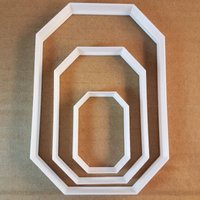 Smaragd Edelstein Stein Krebs Cookie Cutter Keks Gebäck Fondant Scharfe Horoskop Juwel Mineral von CutterCraftUK