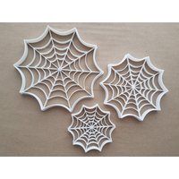 Spinne Web Insekt Gruselig Form Cookie Cutter Teig Keks Gebäck Fondant Scharfe Schablone Halloween Bug Gruselige Tier Beängstigend von CutterCraftUK