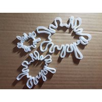Spritzer Farbe Art Angriff Form Cookie Cutter Teig Keks Gebäck Fondant Scharfe Splat Schablone von CutterCraftUK