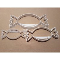 Süßigkeiten Konfekt Form Cookie Cutter Teig Keks Gebäck Fondant Stempel Schablone Scharfe Wrapper Toffee Schokolade Ostern Essen von CutterCraftUK