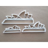 Sydney Opera House Form Cookie Cutter Teig Keks Gebäck Fondant Scharf Schablone Australien Australian Gebäude Wahrzeichen Sydney Opera House Form Cookie Cutter Teig Keks Gebäck Fondant Scharf Schablone Australien Australian Gebäude Wahrzeichen von CutterCraftUK