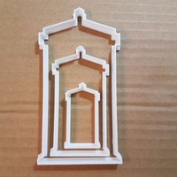 Tardis Dr. Die Box Form Cookie Cutter Teig Keks Gebäck Fondant Scharfe Schablone Tv-Show Phonebox Arzt Telefon von CutterCraftUK