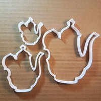 Teekanne Antik Vintage Form Cookie Cutter Teig Keks Gebäck Fondant Scharfe Schablone Tee Kanne Trinken Essen Am Nachmittag Türkisch von CutterCraftUK