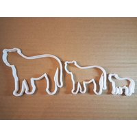 Tiger Löwin Leopard Form Cookie Cutter Tier Keks Gebäck Fondant Scharfen Teig Schablone Jaguar Dschungel Große Katze Säugetier Tiger Löwin Leopard Form Cookie Cutter Tier Keks Gebäck Fondant Scharfen Teig Schablone Jaguar Dschungel Große Katze Säugetier von CutterCraftUK