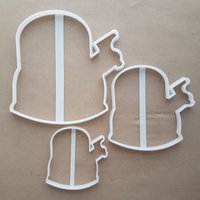 Wasserkocher Tee Kaffee Pfeife Form Cookie Cutter Teig Keks Gebäck Fondant Scharfe Schablone Heißgetränk Küche Appliance Zubereiter von CutterCraftUK
