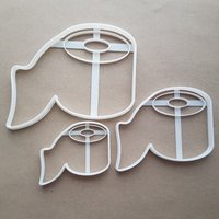 Wc-Papier Rollen Loo Form Cookie Cutter Teig Keks Gebäck Fondant Scharfe Schablone Witz Bad Neuheit von CutterCraftUK