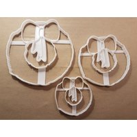 Weihnachten Kranz Bogen Tür Form Cookie Cutter Teig Keks Gebäck Fondant Stempel Schablone Scharfen Weihnachtsdekoration von CutterCraftUK