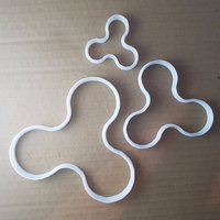 Zappeln Sie Spinner Spielzeug Form Cookie Cutter Teig Keks Gebäck Fondant Scharfe Schablone Spiel von CutterCraftUK