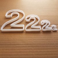 Zwei 2 Ziffern Form Keksschneider Teig Keks Gebäck Fondant Scharfe Schablone Geburtstag Zwei 2 Ziffern Form Keksschneider Teig Keks Gebäck Fondant Scharfe Schablone Geburtstag von CutterCraftUK