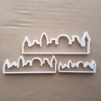 stadt London Skyline Form Cookie Cutter Teig Keks Gebäck Fondant Scharfe Schablone England Himmel Horizont stadt London Skyline Form Cookie Cutter Teig Keks Gebäck Fondant Scharfe Schablone England Himmel Horizont von CutterCraftUK