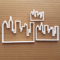 stadt Skyline Gebäude Form Cookie Cutter Teig Keks Wolkenkratzer Gebäck Fondant Scharfe Schablone stadt Skyline Gebäude Form Cookie Cutter Teig Keks Wolkenkratzer Gebäck Fondant Scharfe Schablone von CutterCraftUK