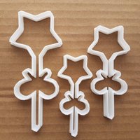 stern Band Lolly Süße Form Cookie Cutter Teig Keks Gebäck Fondant Scharfe Schablone Süßigkeiten Essen Xmas Weihnachten von CutterCraftUK
