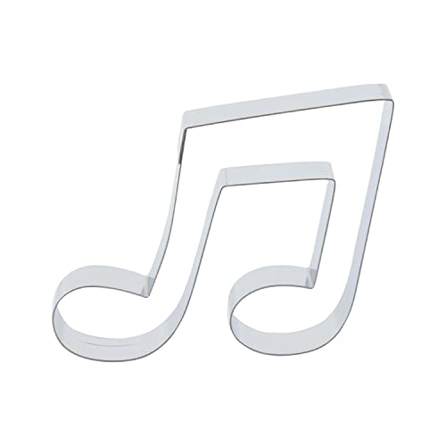 Cuttersweet 1 Ausstecher Musiknote | Achtelnote | aus Edelstahl | Musik von Cuttersweet