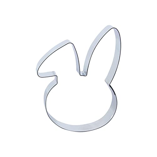 1 Keks - Ausstecher Hase mit geknicktem Ohr | aus Edelstahl | Osterhase | Bunny 1 Keks - Ausstecher Hase mit geknicktem Ohr | aus Edelstahl | Osterhase | Bunny von Sunature