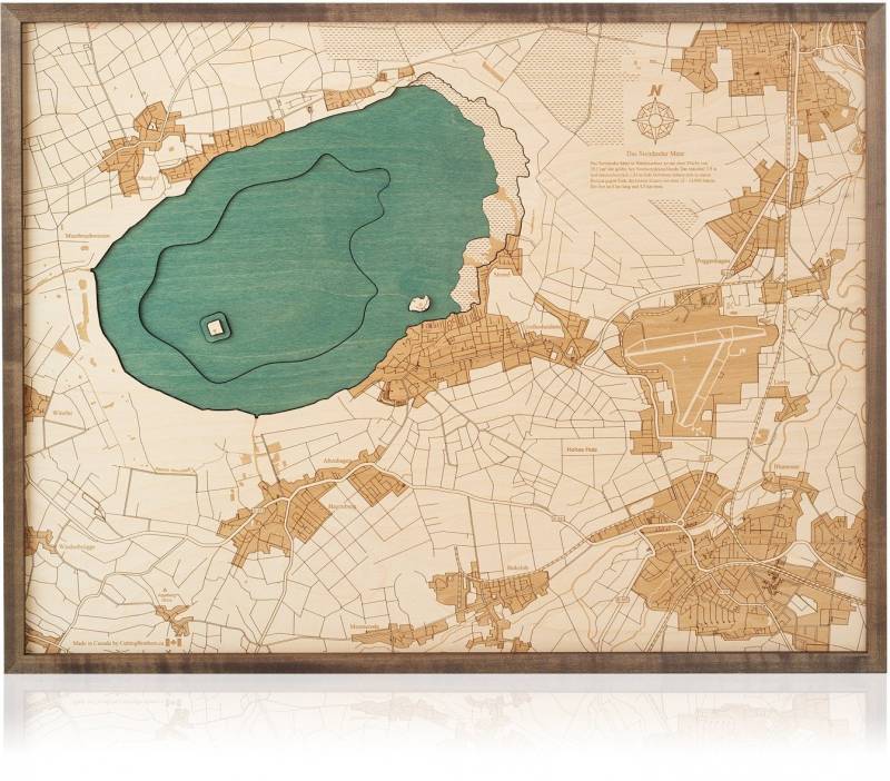 Cutting Brothers Holzbild Steinhuder Meer 81 x 61, Steinhuder Meer 81 x 61 von Cutting Brothers